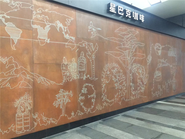 江阴耐候钢幕墙